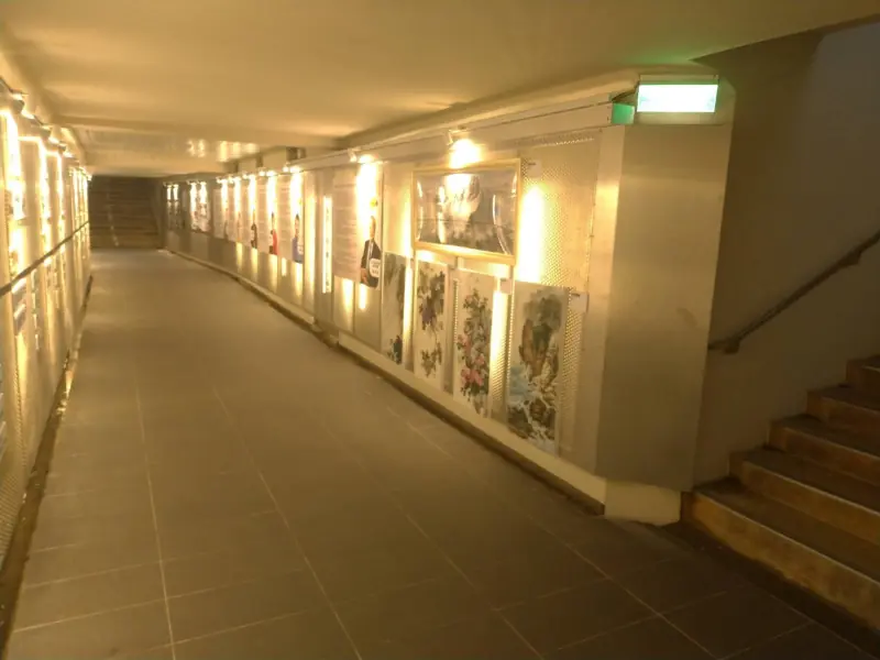 五育地下道內（系列1/2）