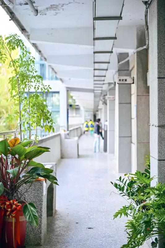 和平樓走廊(校史室前)