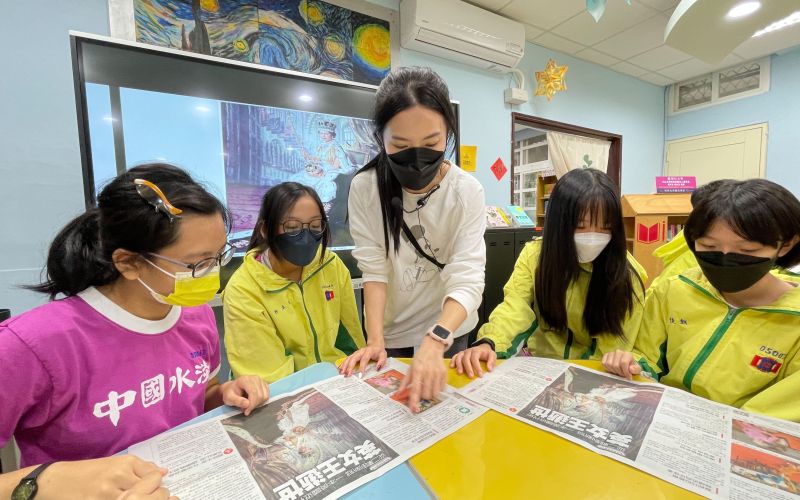 淡水國中融合閱讀、雙語、科技教育