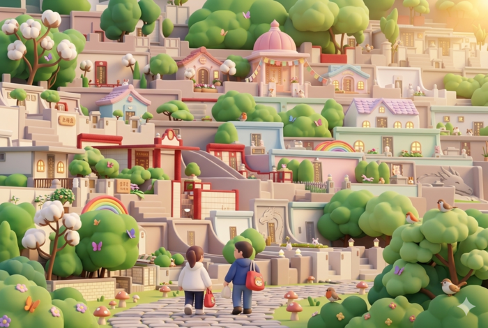 運用相關單位的服務以及巧思，掃墓活動也可以與時俱進。圖／AI